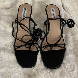 Steve Madden Superb Ankle Tie Sandal